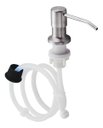 Ver imagem 4 de Dispenser Dosador Mangueira Flexivel Kit 5 Unidades Embutir Suporte Pia Cozinha Liquidos Banheiro
