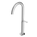 Ver imagem 3 de Torneira para Lavatório de Mesa Bica Alta Design Cinza/Cromado Celite