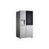 Refrigerador Smart LG Side By Side Instaview Door-in-door UVNANO 598L Aço Escovado 220V GC-X257CSHS - 1