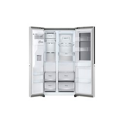 Refrigerador Smart LG Side By Side Instaview Door-in-door UVNANO 598L Aço Escovado 220V GC-X257CSHS - 6