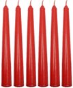 Ver imagem 1 de Conjunto 6 Vela Decoração Natalina Vermelho Castiçal de 21cm
