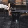 Cuspideira de Vinho para Degustação Preto Branco Inox 2.5l:preto - 3