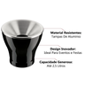 Cuspideira de Vinho para Degustação Preto Branco Inox 2.5l:preto - 5