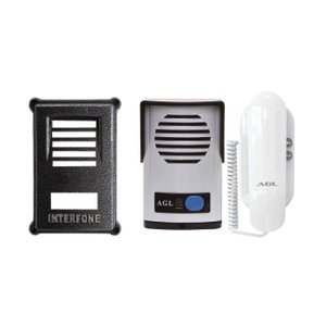 Porteiro Eletrônico Residencial Agl P-10s + Protetor Agl