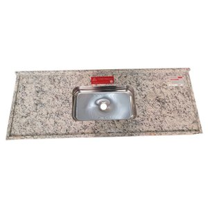 Pia de Cozinha Granito 120 Cm Arabesco Standard Cuba Simples