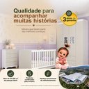 Ver mais imagens de Quarto de Bebê Completo com Berço Americano 3 em 1 Flor Multimóveis MP4922 Branco/Off White