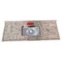 Ver imagem 1 de Pia de Cozinha Granito 150 Cm Arabesco Standard Cuba Simples