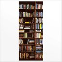 Ver imagem 2 de Adesivo de Porta Estante de Livros 1 Arte Destaque P - 0,73 X 2.13 Metros