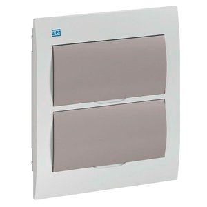 Quadro De Distribuição De Embutir 24 Disjuntores Fumê