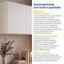 Ver imagem 6 de Ponte Planejada 2 Portas Hera CabeCasa MadeiraOriginals Off White/Cream