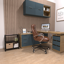 Ver imagem 5 de Estante / Armario de Aço Reforçado 60cm 3 Bandejas Preta