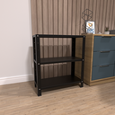 Ver imagem 6 de Estante / Armario de Aço Reforçado 60cm 3 Bandejas Preta