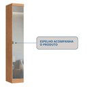 Ver imagem 4 de Guarda-roupa Modulado 1 Porta com Espelho Infinity