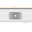 Ver imagem 2 de Pia de Cozinha Granito 200 Cm Corumba Standard Cuba Simples