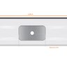 Pia de Cozinha Granito 120 Cm Itabira Standard Cuba Simples - 2