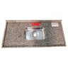 Pia de Cozinha Granito 120 Cm Itabira Standard Cuba Simples - 1