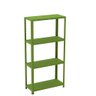 Estante de Aço com 4 Prateleiras Linha Light 1,40 M Verde - 1