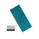 Ver imagem 1 de Feltro Largo Veludo Verde Acqua C/5 Un 57-337 Exfak