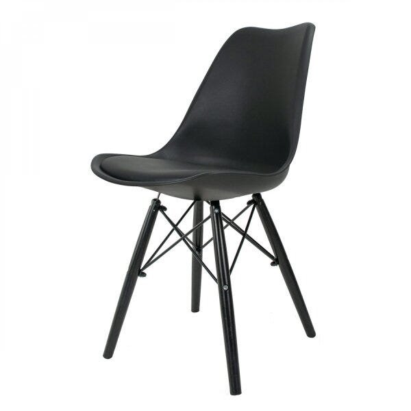 Cadeira Base Escura Saarinen Dsw-P Empório Tiffany - 1