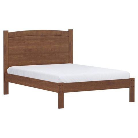 Cama Casal Madeira Maciça 1149 Imbuia Milani Store