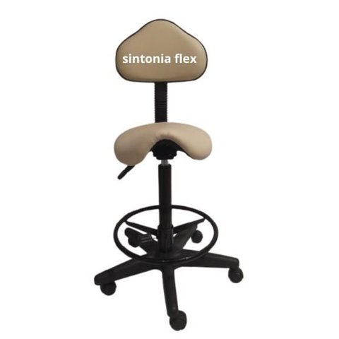 Cadeira Mocho Sela Alta 65 Min. 75 Max. Corano Bege