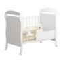 Jogo de Quarto Infantil New Danny Plus com Berço e Cômoda Branco Fosco - Reller Móveis - 4