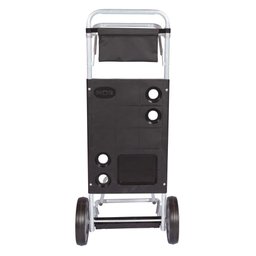 Carrinho Praia com Avanco para Caixa Termica Preto - Mor - 3