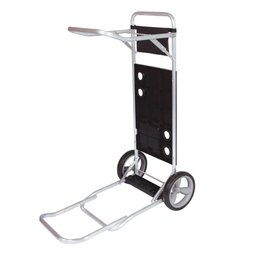 Carrinho Praia com Avanco para Caixa Termica Preto - Mor - 8