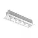 Ver imagem 3 de Spot Spotline 1152/5 5 Focos Embutir Point 5x5x15cm Alumínio Branco 10w 3000k