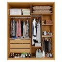 Ver imagem 6 de Guarda Roupa Casal 4 Portas 181 cm Lizz Hannover Dcasa