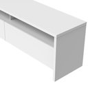 Ver imagem 4 de Rack Aspen 219 Cm - Branco Fosco