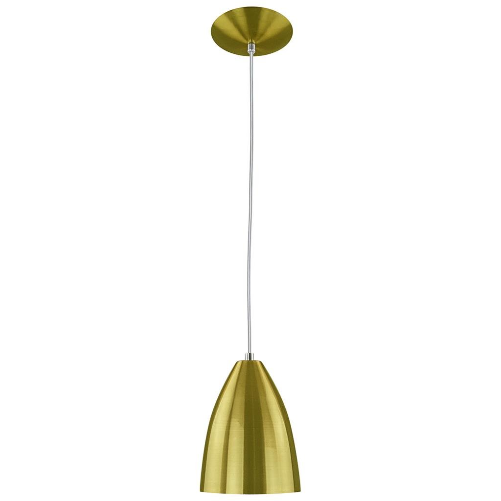 Pendente Vegas Premium Gourmet em Aluminio Dourado Metálico - 2