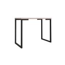 Ver imagem 3 de Mesa Industrial Escrivaninha Moderna Mdf 100x60 Metalon Preto Plancasa:sal Rosa