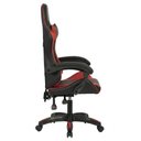 Ver mais imagens de Cadeira Gamer Elite Courino com Encosto Reclinável e Almofadas Preto e Vermelho