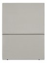 Ver imagem 1 de Cabeceira Cama Box Organica Solteiro 90cm Luna Suede C/frame Cinza