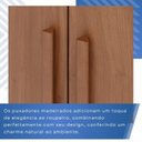 Ver mais imagens de Guarda-Roupa Solteiro 4 Portas 3 Gavetas com Espelho Roma Espresso Móveis Marrom/Cinamomo