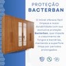 Guarda-Roupa Casal Casal 6 Portas 3 Gavetas com Espelho com Pés Roma Espresso Móveis - 12