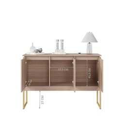 Buffet Compacto 3 Portas Verona - Montana Dourado Montana Dourado - 3