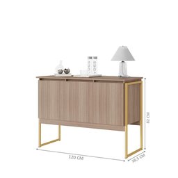 Buffet Compacto 3 Portas Verona - Montana Dourado Montana Dourado - 2