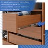 Guarda-Roupa Casal Casal 6 Portas 3 Gavetas com Espelho com Pés Roma Espresso Móveis - 9