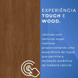 Guarda-Roupa Casal Casal 6 Portas 3 Gavetas com Espelho com Pés Roma Espresso Móveis - 13