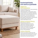 Ver imagem 7 de Puff 80cm Linho Ananda CabeCasa MadeiraOriginals Bege/Creme
