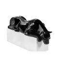 Ver imagem 1 de Escultura Decorativa Estátua Pantera Bebendo Água Piscina 102cm:preto Brilho