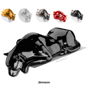 Ver imagem 5 de Escultura Decorativa Estátua Pantera Bebendo Água Piscina 102cm:preto Brilho