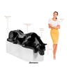 Escultura Decorativa Estátua Pantera Bebendo Água Piscina 102cm:preto Brilho - 6