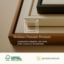 Ver imagem 6 de Quadro Folhagem Abstrato Moderno em Detalhes Bronze