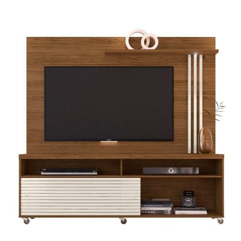 Combo Painel de 60 Polegadas + Rack Frizz - 7 Decor e Off White