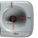 Ver imagem 5 de Vaso Sanitário Banheiro Químico Portátil 10 Litros Lorben