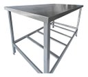 Ver imagem 3 de Mesa de Manipulação Inox 150x90cm Msi-09 - Cefaz Mesa Manipulação de Alimentos, Mesa Bancada Industr