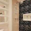 Ver imagem 1 de Kit com 58 Placas 3d Adesivas Revestimento Areas Externas